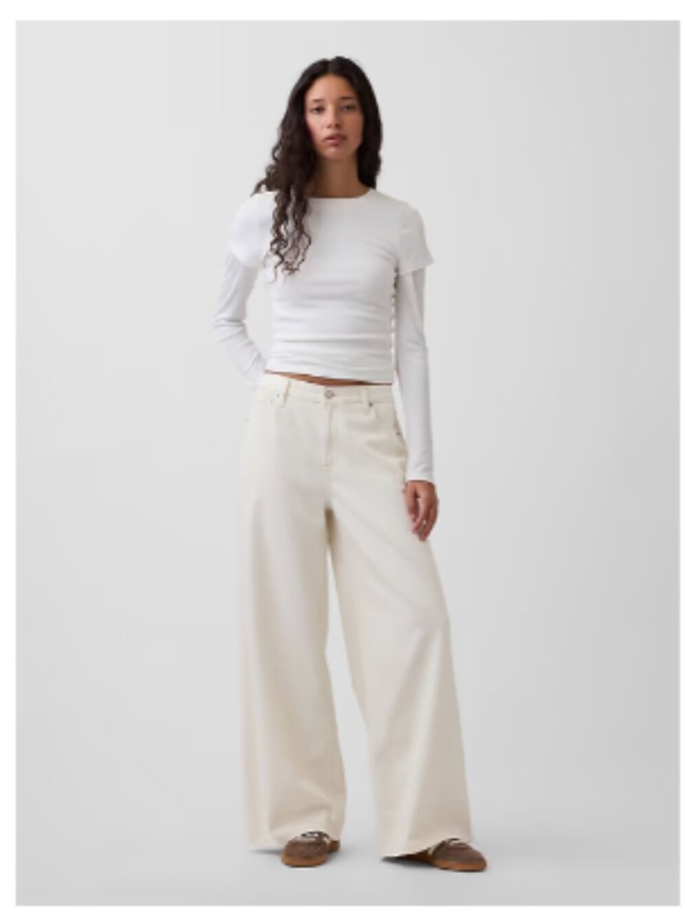 Mid Rise UltraSoft Baggy Jeans